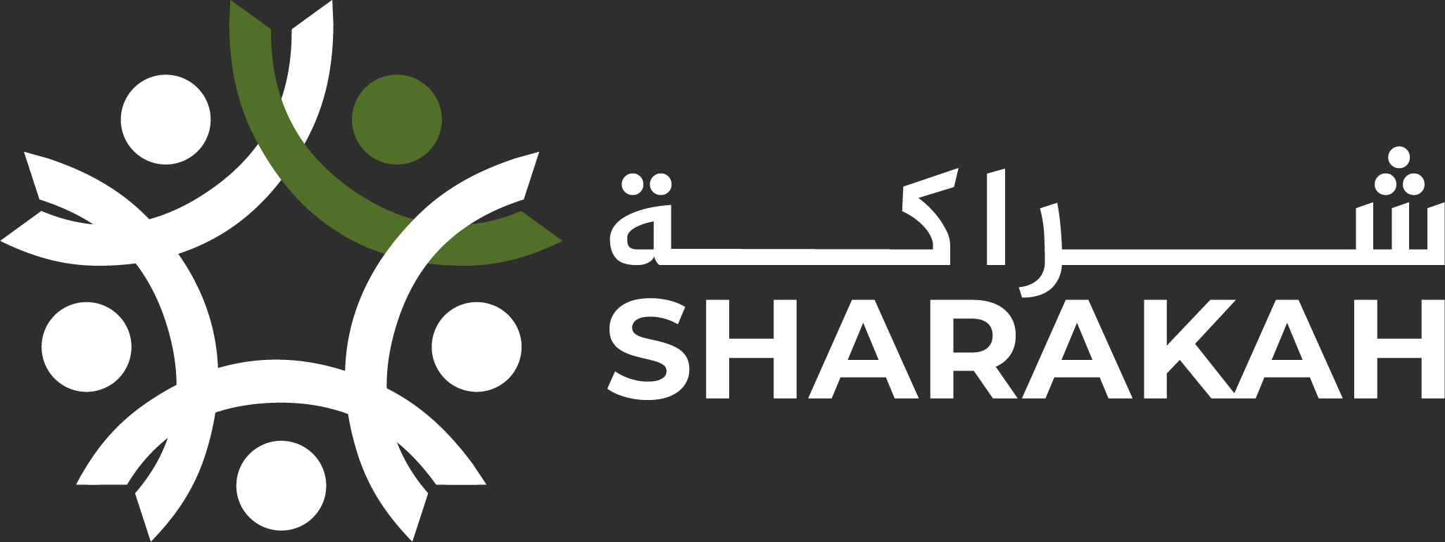 Sharakah Logo CMYK white 2